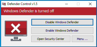 windows defender control hình 2
