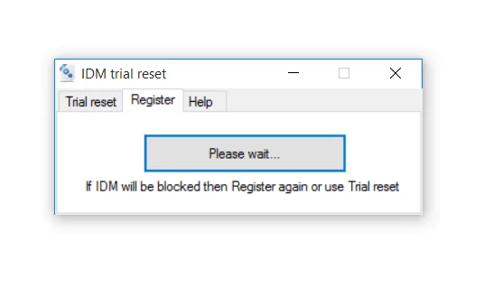 IDM Trial Reset