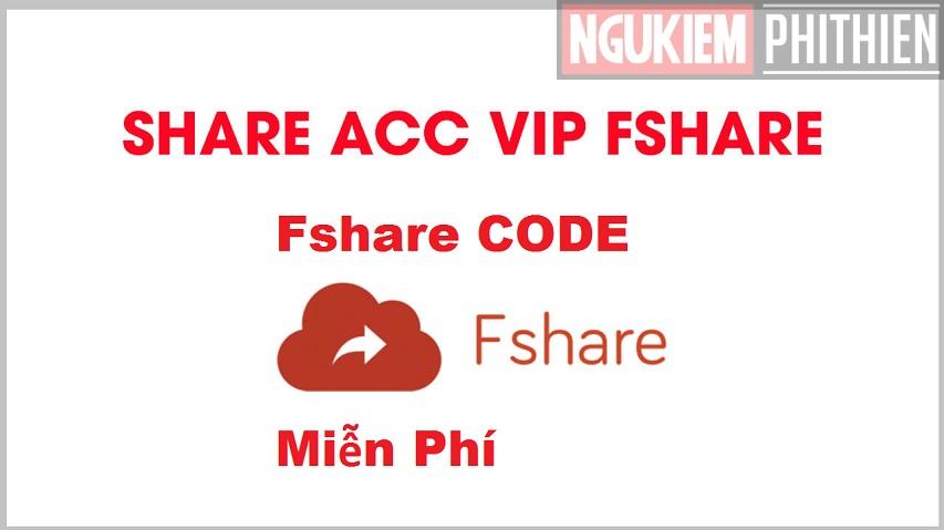 tài khoản Fshare VIP 2019